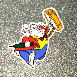 10/$10 ALICE IN WONDERLAND waterproof Sticker